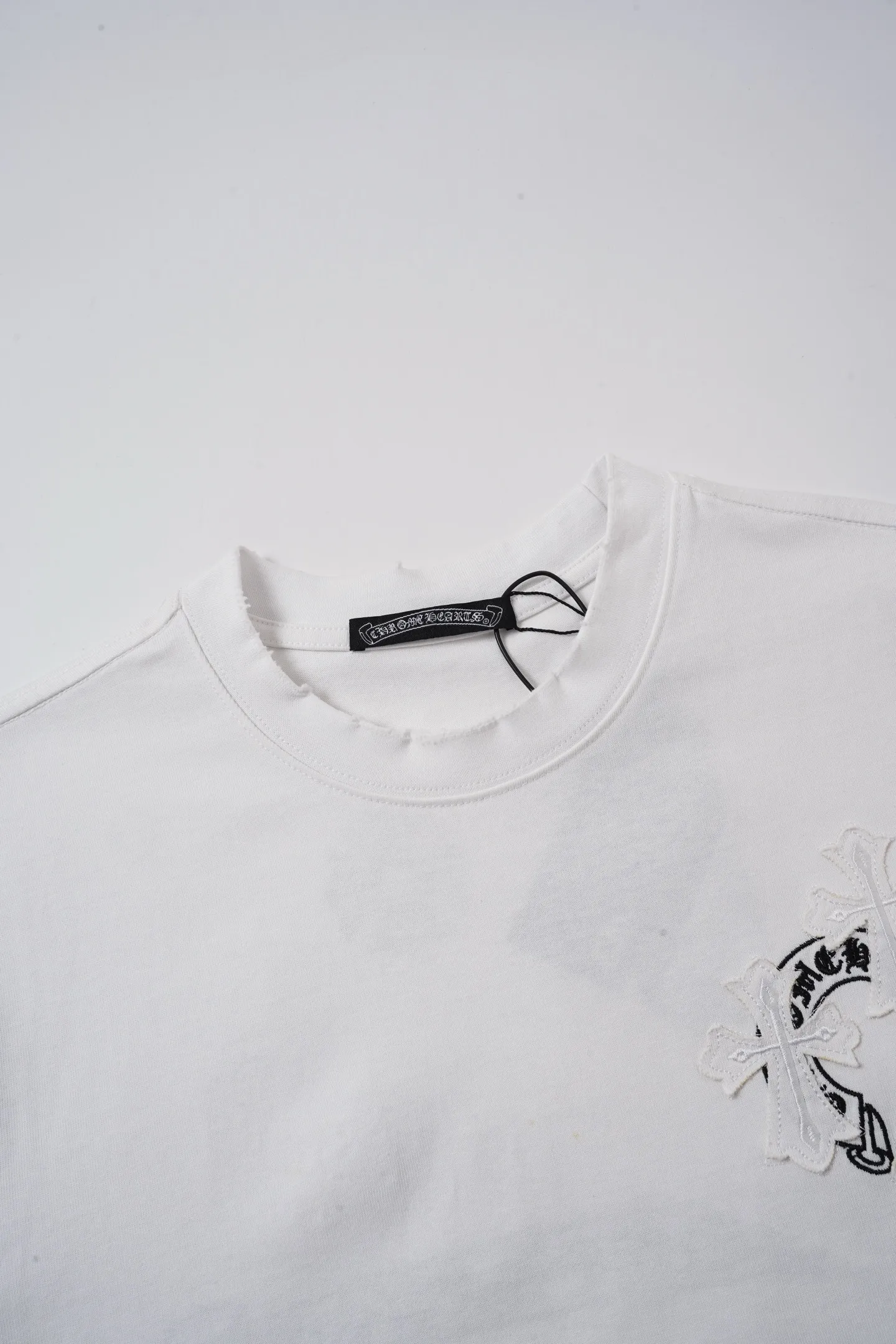 【 】 Chrome Hearts/ 32 ， ， ， ！！ ， ！ # ， ； 。 oversize ， ！ ， ！ “ ” 💏 :Black White Size:S-XL
